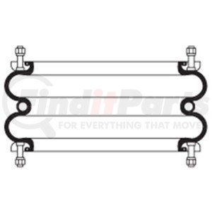 W013587271 by FIRESTONE - Airide Suspension Air Spring Double Convoluted 28