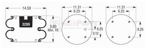 W013587136 by FIRESTONE - 21CT AIR SPRING