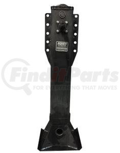 A400R-T-17 by JOST - Trailer Landing Gear - Outside Mount, Gear Side, 10" x 10" Sand Shoe, 17" Travel Size