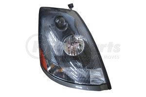 373-1118RXASD2 by MAXZONE AUTO PARTS CORP - Headlight Assembly - Right Hand Passenger Side Fits Volvo VN II, Dark Lens