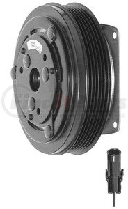 02-0804 by MEI - Truck Air CCI / Blissfield / York  Style Clutch, Poly 6, 12V, 5-7/8" Diameter
