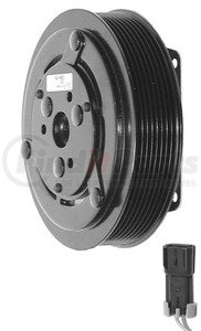 02-3418 by MEI - 5218 Truck Air CCI / Blissfield / York Style Clutch, Poly 8, 12V, 2 Wire