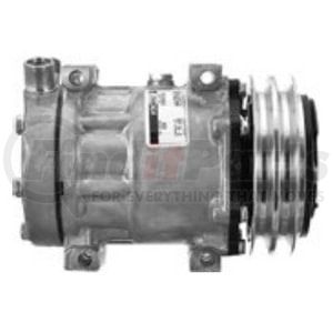 03-3416 by MEI - Truck Air Sanden A/C Compressor, R134a for Freightliner Kenworth Peterbilt Volvo (Representative Image)