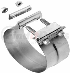 20A-500 by HEAVY DUTY MANUFACTURING, INC. (HVYDT) - Exhaust Preformed Lap Joint Band Clamp 5" Aluminum