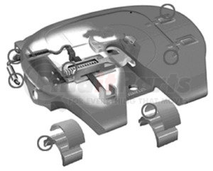 10402720 by SAF-HOLLAND - Fifth Wheel Trailer Hitch - Assembly, With Automatic Indicator