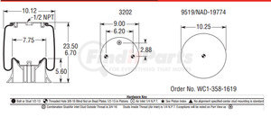 W013588852 by FIRESTONE - 1T15M9 AIR SPRING