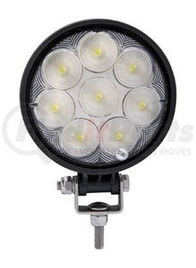 TLL45FBP by OPTRONICS - Round LED work light, flood beam, 12-24V (Representative Image)