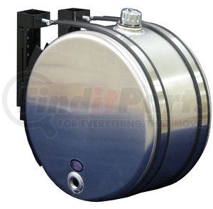 A4525-STSS by AMERICAN MOBILE POWER - Hydraulic Tank Aluminum Saddlemount--25 Gallon Model A4525-STSS