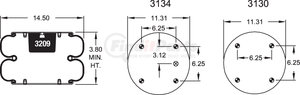 W013586801 by FIRESTONE - AIRSPRING