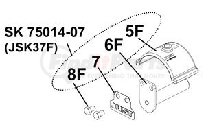 SK75014-07 by JOST - Fifth Wheel Fitting - Kit