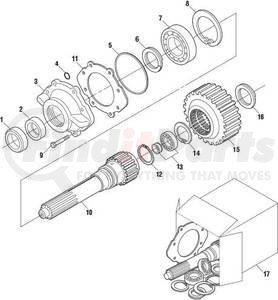 EM67350 by PAI - Transmission Main Drive Gear