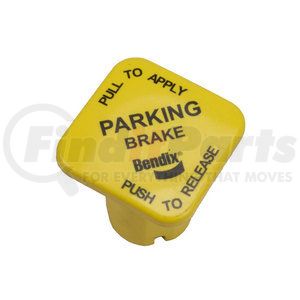 298818 by BENDIX - New Knob MV-3 Yellow, Parking Brake