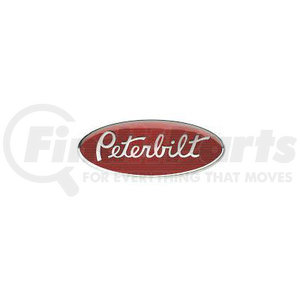 2019280 by PETERBILT - Emblem - Peterbilt Logo, 8 inch