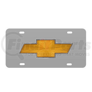 LP-011B by PILOT - Official Chevy 3d license plate (abs plastic decal)