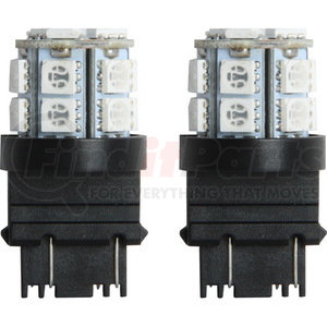 IL-3157R-15 by PILOT - 3157 LED Bulb SMD 15 LED, 2pc kit