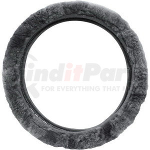 SW-245G by PILOT - Steering Wheel Cover Gray Sheep Skin SWC