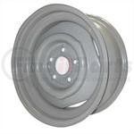 017-117-25 by DEXSTAR - Trailer Wheel Grey 5-Lug on 4.50" bolt circle 15x6