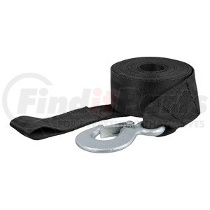 29451 by CURT MANUFACTURING - CURT 29451 2-Inch x 20-Foot Nylon Winch Strap with Hook; 3;300 lbs