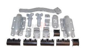 DL-BU-1 by POWERBRACE - Door Lock Rod Bracket - Trailer Swing Door Lock Rod Kit (Fleet Engineers 023-00968, P50015)