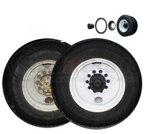TMKHUBBCAPP by MINIMIZER - Tire Mask Hubb Cap Kit - For 22.5/24.5 in. Wheels, Includes 4 Hubb Covers