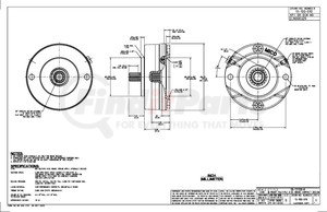 13-100-010 by MICO - GB-131328-B Multiple Disc Brake, Compact