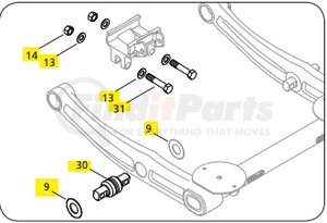 48100510 by SAF-HOLLAND - Service Reminder Kit