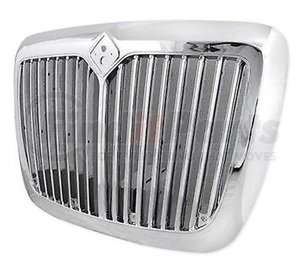 TR042-INGR by TORQUE PARTS - International Prostar 2008-2016 Chrome Grille with Bug Screen