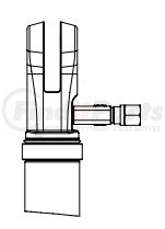 S-35295-2 by HENDRICKSON - Trailer Axle Assembly - Front Linear Actuator with Fittings, 48 Inch Box