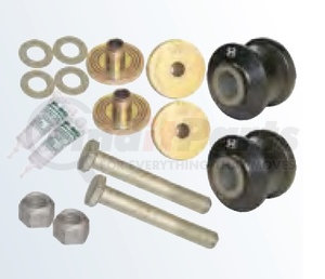 60632-020 by HENDRICKSON - Axle Torque Rod Bushing - Quik-Align, PAX EX/ FMX EX/ PAX/ FMX , Axle Set