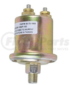 ES2P100-1-8 by MURPHY - F.W. Murphy, Sender, Pressure, 0-100 PSI