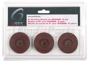 SXC606GW6 by SUNEX TOOLS - Sunex Tools Grinding Wheels for SXC606, 60 Grit, 6 Pack