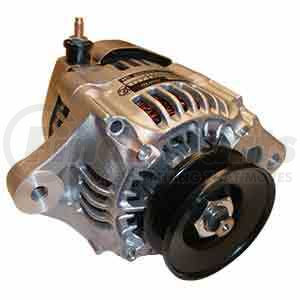 021080-0760 by DENSO - Alternator - 12V, 40A, 1 Pulley Groove, Internal Fan and Regulator