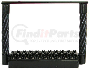 5230915 by BUYERS PRODUCTS - Black Powder Coated Cable Type Truck Step - 9 x 15 x 4.75in. Deep