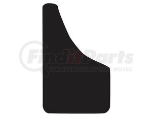 B1018PPB by BUYERS PRODUCTS - Thermo Flex Fender Guard Black Mud flaps 10x18 Inch