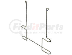 405BC by BUYERS PRODUCTS - Chrome Plated Anti-Sail Brackets 26.13X21 Inch