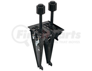 bta52 by BUYERS PRODUCTS - Air PTO-Hoist-Hoist B-Series Dual Lever Control For 1/4-28 Cable/PTO Air Valve