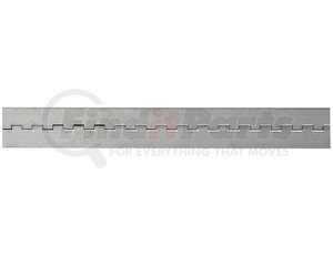 SS11 by BUYERS PRODUCTS - Stainless Continuous Hinge .062 x 72in. Long with 1/8 Pin and 3.0 Open Width
