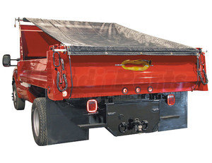 dtr7512 by BUYERS PRODUCTS - Aluminum Tarp System with Mesh Tarp 7-1/2 x 12 Foot