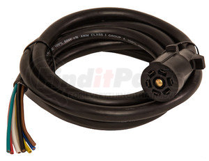 tc2967p by BUYERS PRODUCTS - 7-Way Trailer Side Flat Pin Trailer Connector