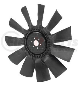 Horton 995660252 Engine Cooling Fan Fan Blade - Fan-660-CW, Plastic, 91.2 WD, 65.09 ID, 88.9 BC, SO