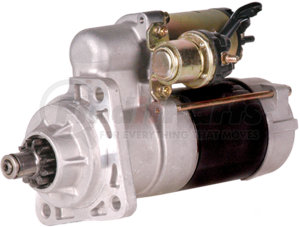 8200796 by DELCO REMY - Starter Motor - 29MT Model, 12V, SAE 1 Mounting, 10Tooth, Clockwise