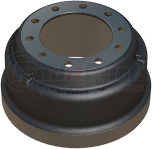 60000-018 by KIC - Brake Drum KICAST® 16.5x7 10-Holes (1" drilled)  Bal G3000B