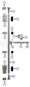 Powerbrace P40905 Handle Only, Item#8a in Kit Image