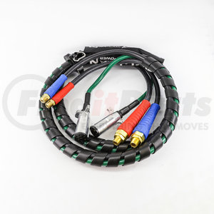 169127 by TECTRAN - AIRPOWER LINE 12 FT - 3 IN 1 - JUMPER HOSE & CABLE