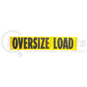 AVM104 by MS CARITA - 18" X 84" VINYL MESH OVERSIZE LOAD SIGN