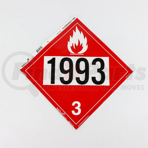 TD1993 by MS CARITA - FLAMMABLE 1993 DECAL