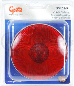 53102-5 by GROTE - Torsion Mount II 4" Stop / Tail / Turn Light - Male Pin, Multi Pack