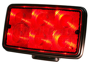 63602-3 by GROTE - Trilliant Mini LED WhiteLight� Work Light - Spot, Hardwired - Red, Multi Pack