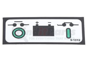 7376991512 by GROVE MANLIFT - GROVE MANLIFT ORIGINAL OEM, DECAL, BATTERY CONNECTION