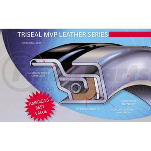 65294U by TRISEAL - Wheel Seal Unitized Series 12,000 lbs. Front Axle